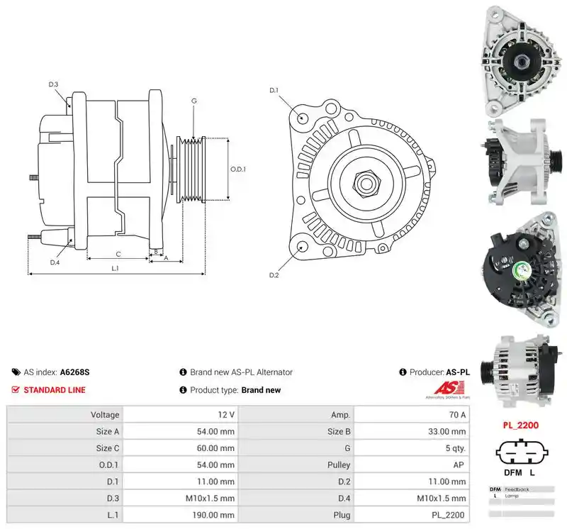 AS-PL A6268S