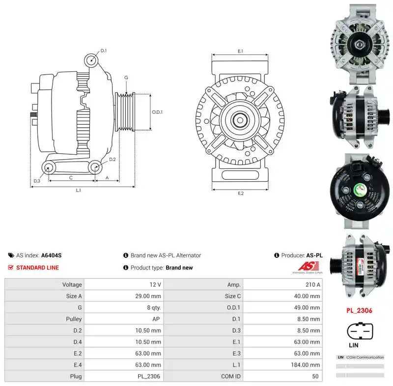 AS-PL A6404S