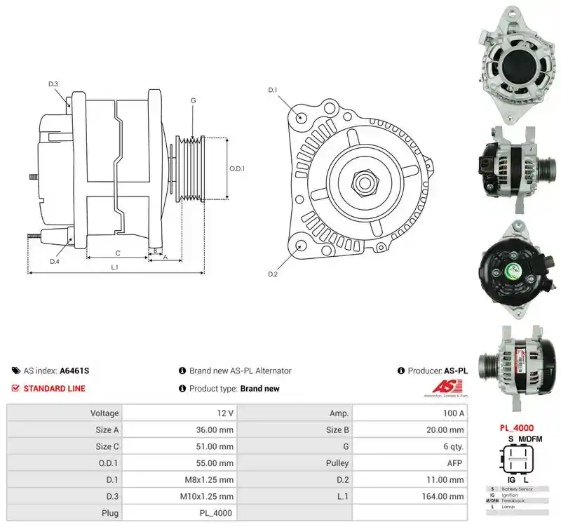 AS-PL A6461S