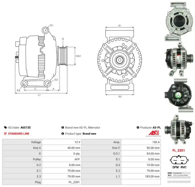 AS-PL A6513S