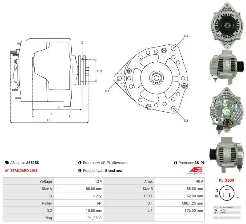 AS-PL A6515S