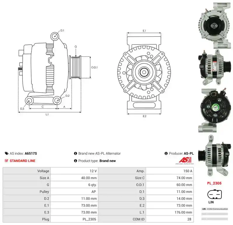 AS-PL A6517S