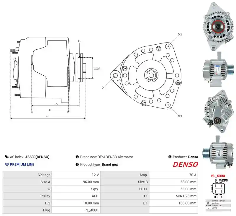 AS-PL A6630(DENSO)