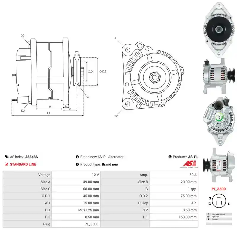 AS-PL A6648S