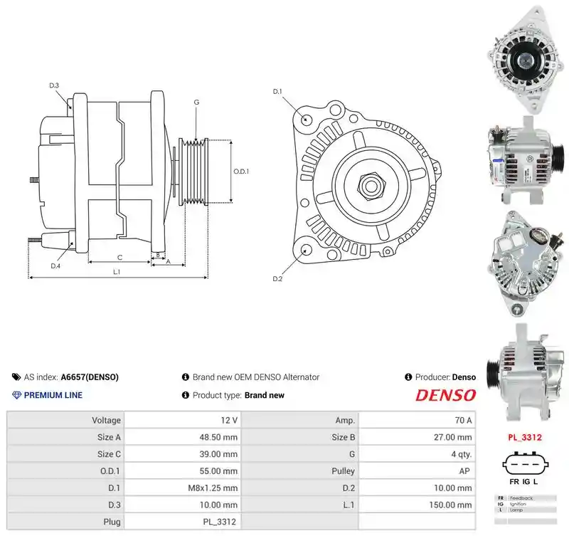 AS-PL A6657(DENSO)