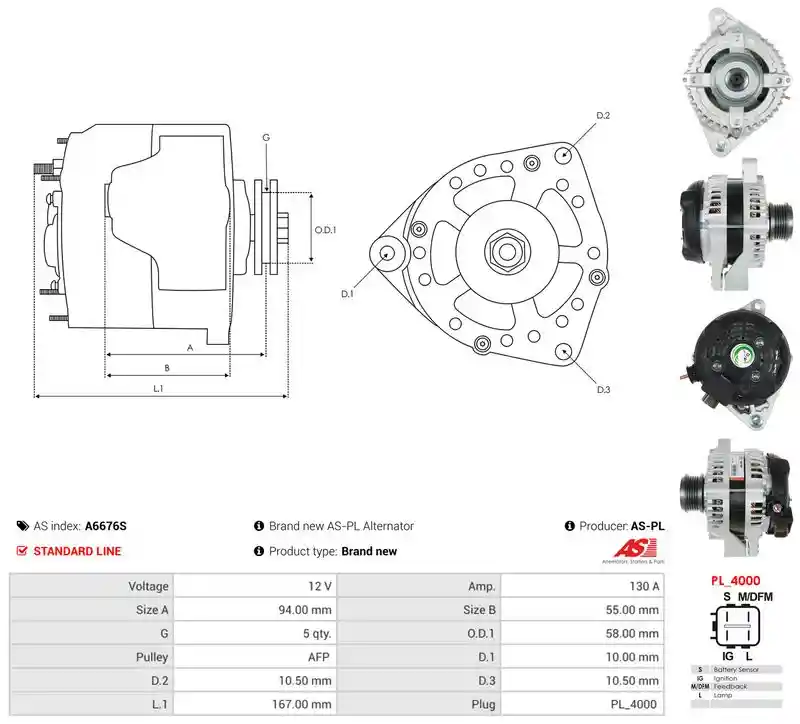AS-PL A6676S