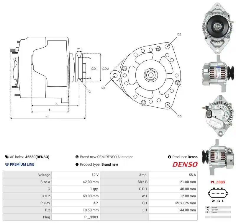 AS-PL A6680(DENSO)