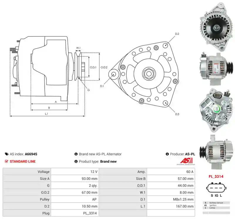 AS-PL A6694S