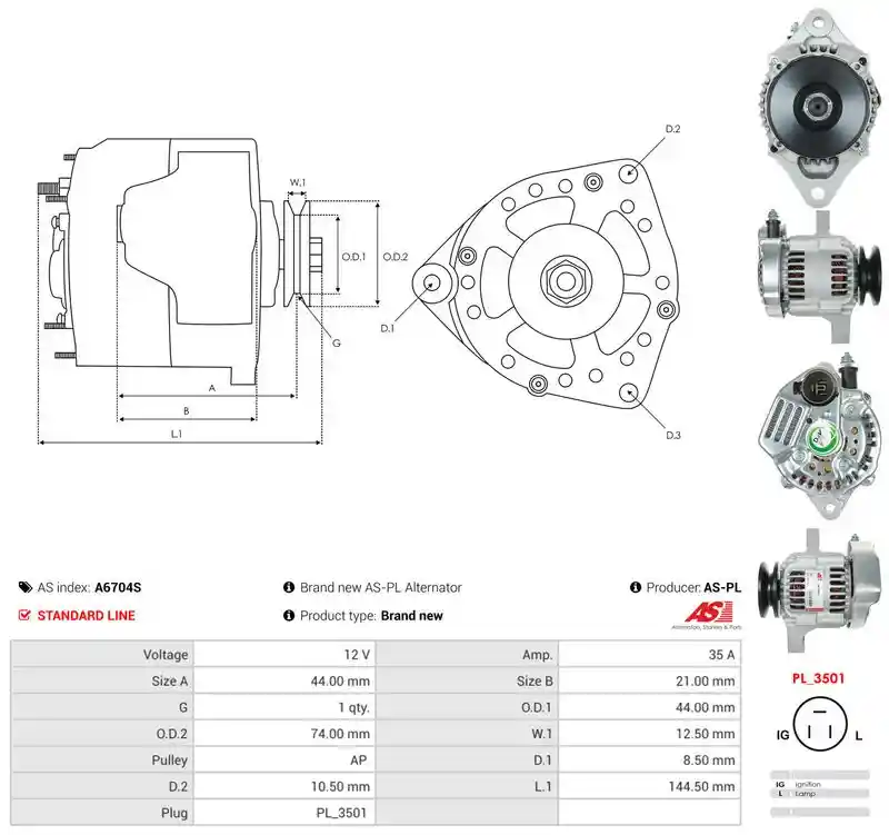 AS-PL A6704S
