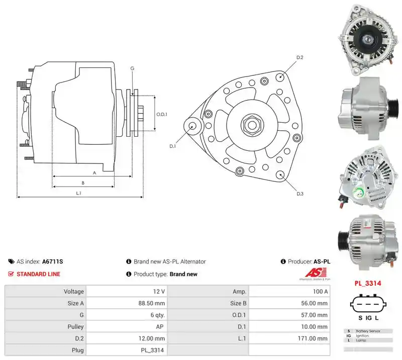 AS-PL A6711S