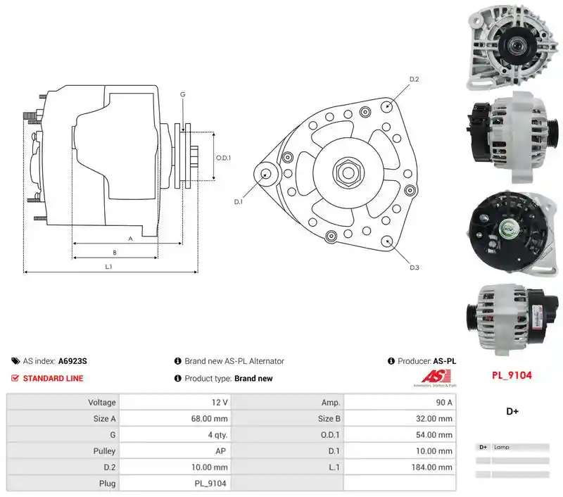 AS-PL A6923S AS-PL A6923S