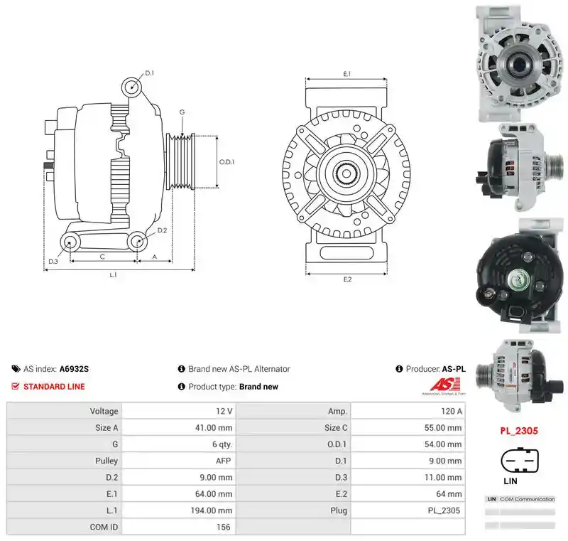 AS-PL A6932S