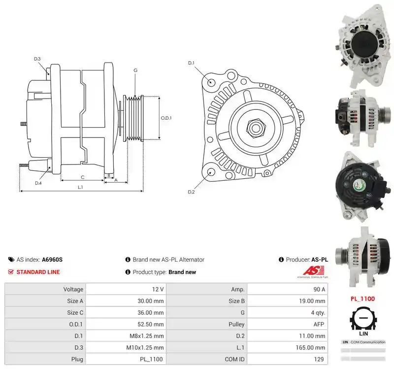 AS-PL A6960S AS-PL A6960S