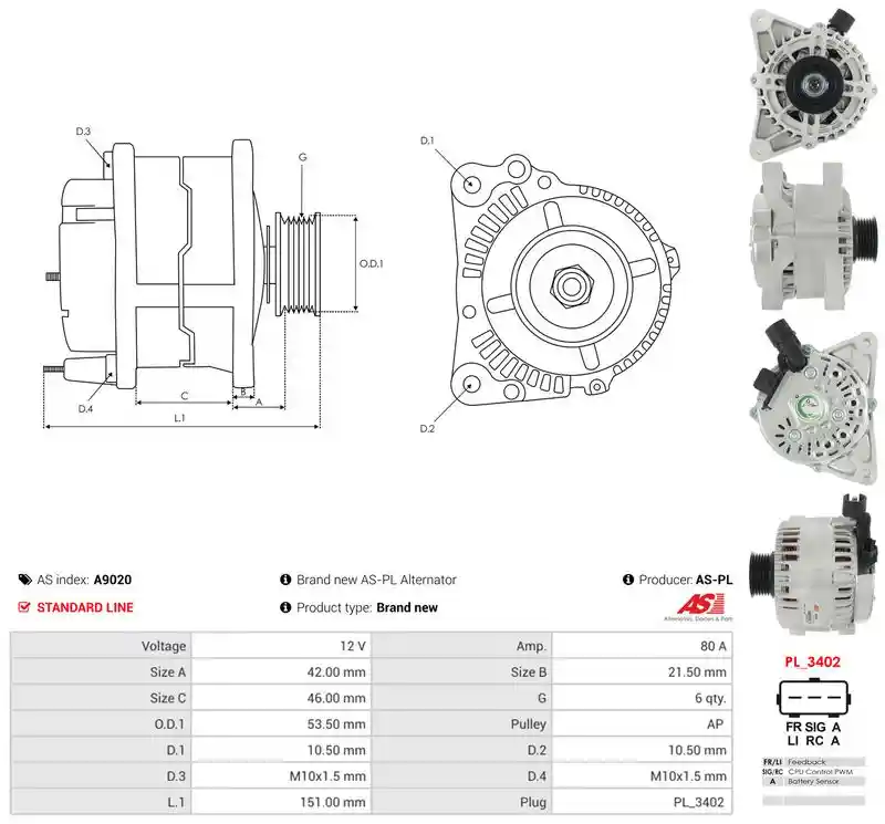 AS-PL A9020 AS-PL A9020