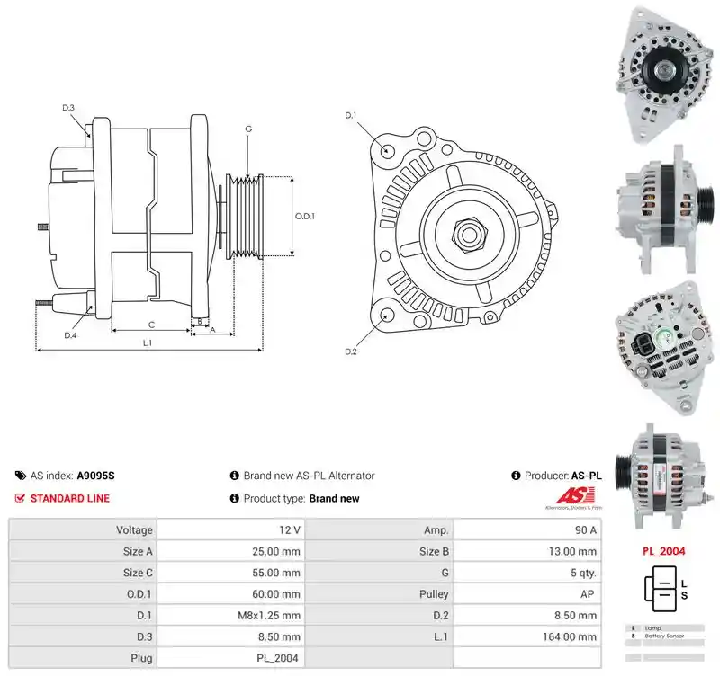 AS-PL A9095S