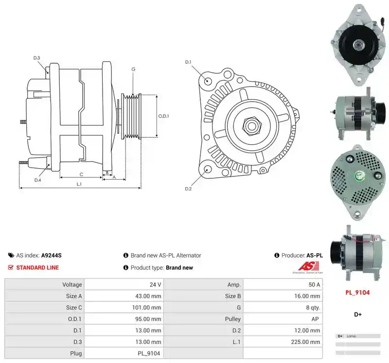 AS-PL A9244S