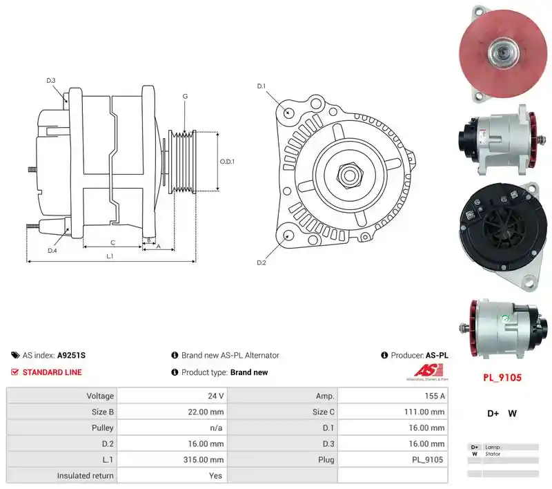 AS-PL A9251S
