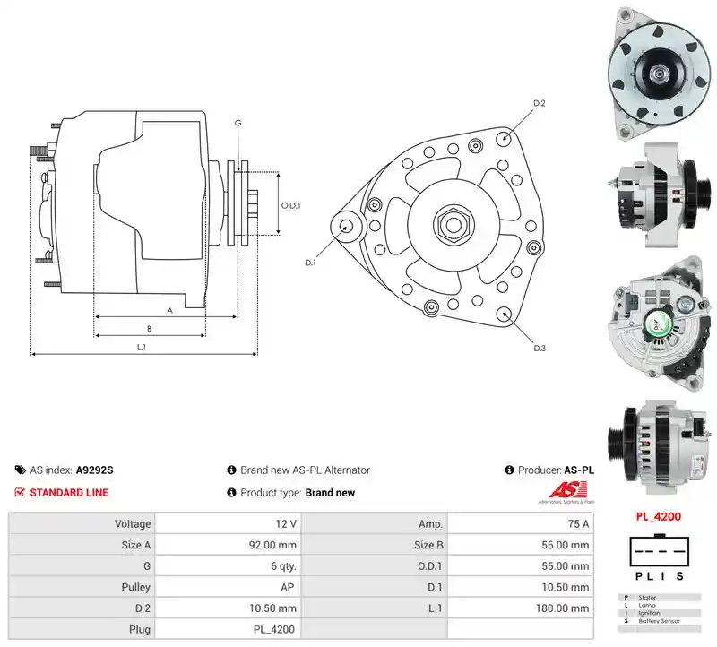 AS-PL A9292S