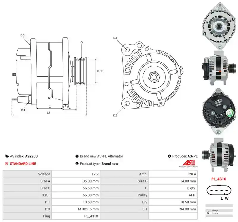 AS-PL A9298S