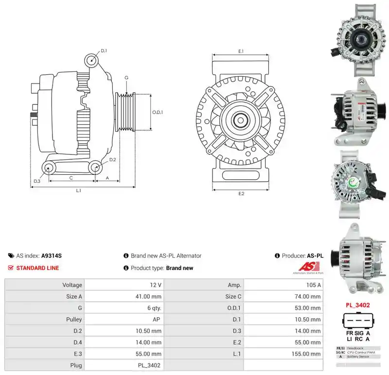 AS-PL A9314S