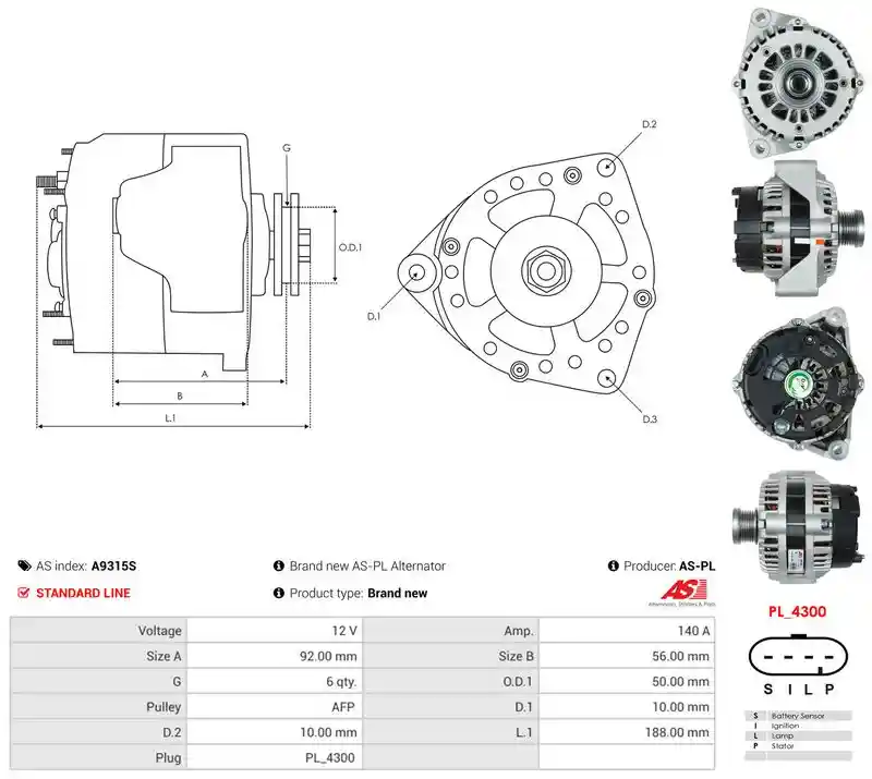 AS-PL A9315S