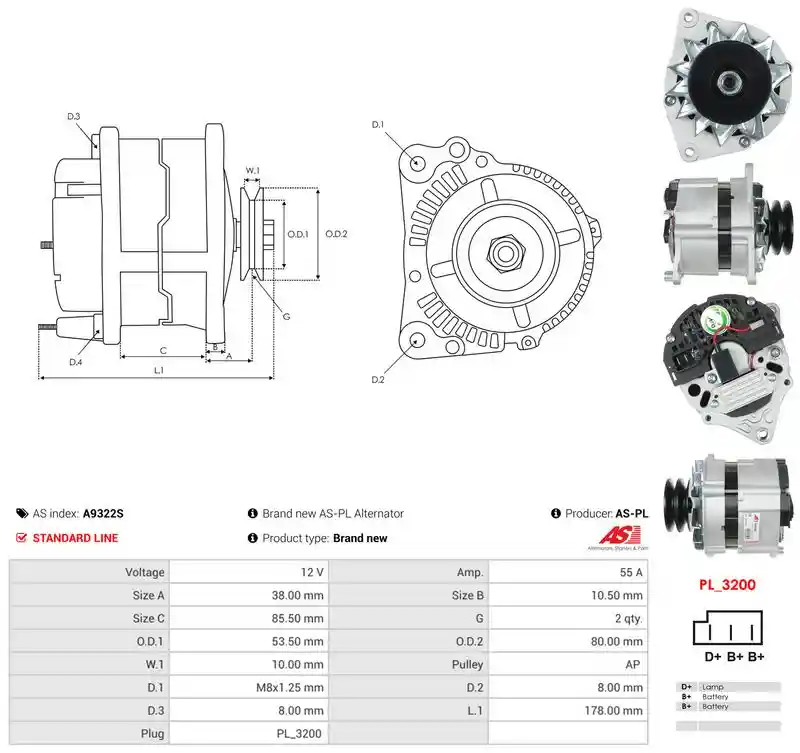 AS-PL A9322S