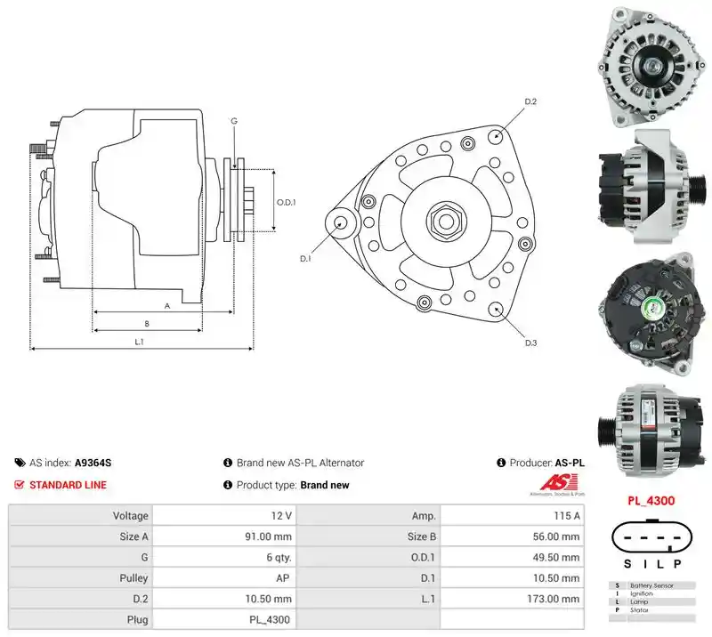 AS-PL A9364S