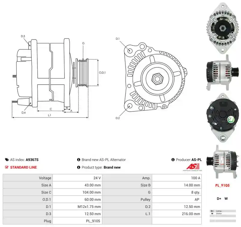 AS-PL A9367S