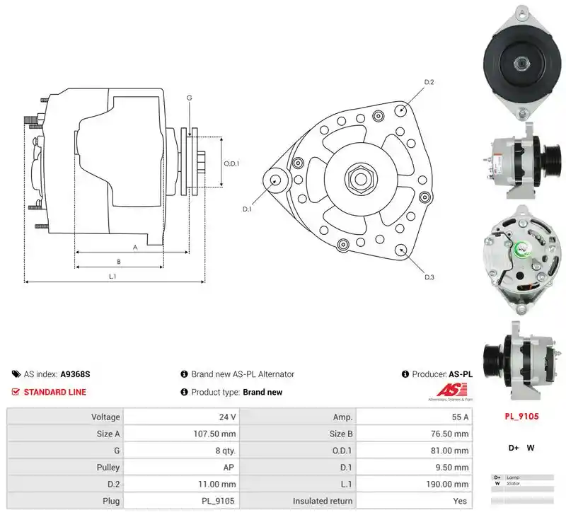 AS-PL A9368S