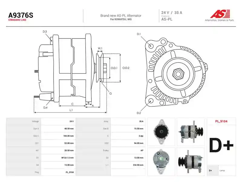 AS-PL A9376S
