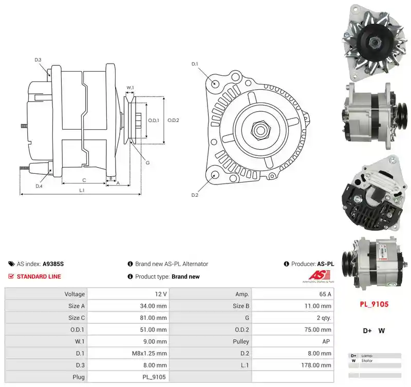 AS-PL A9385S