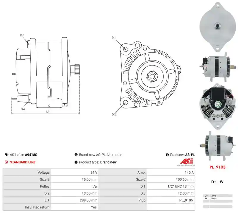 AS-PL A9418S