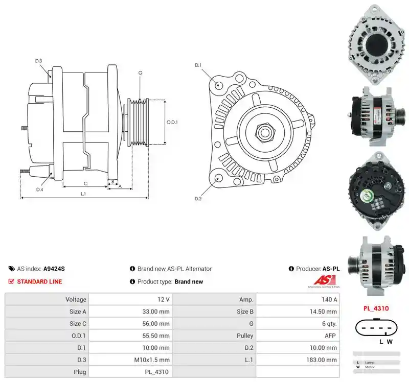 AS-PL A9424S