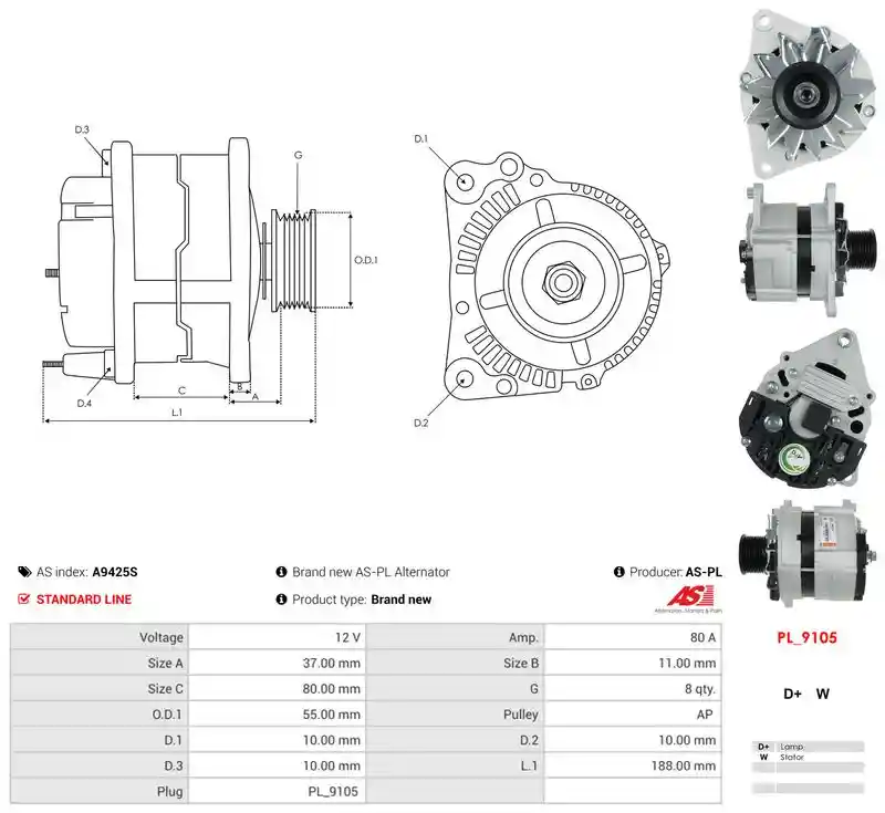 AS-PL A9425S
