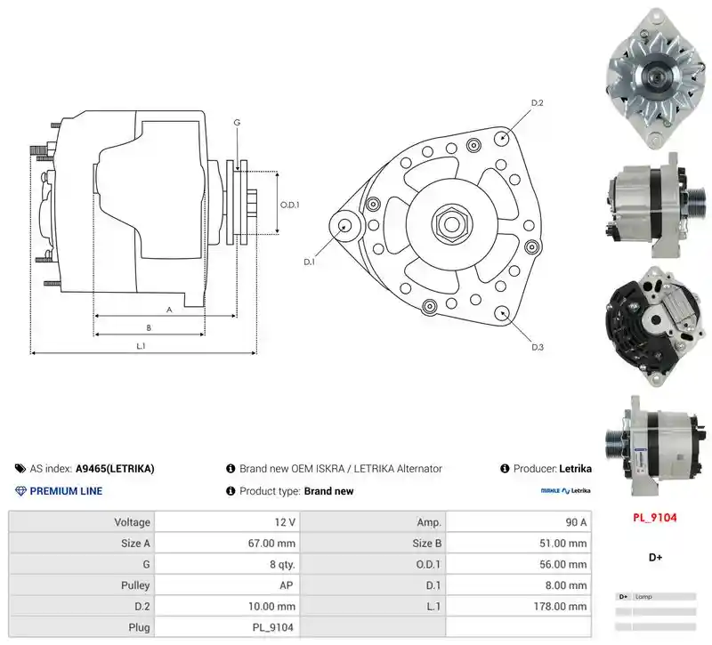 AS-PL A9465(LETRIKA)