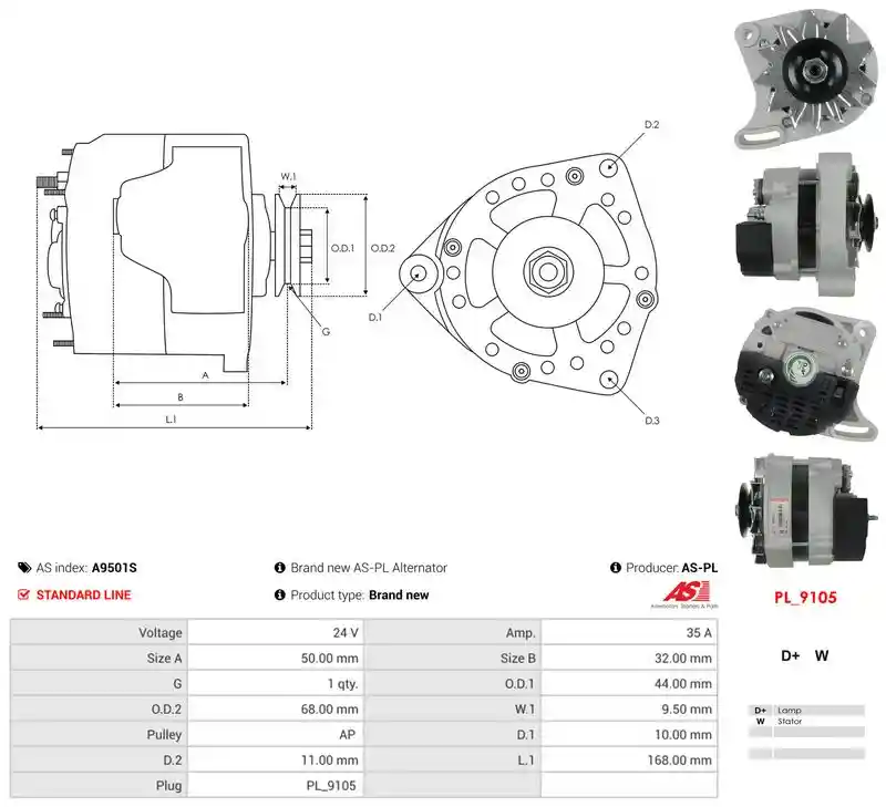 AS-PL A9501S