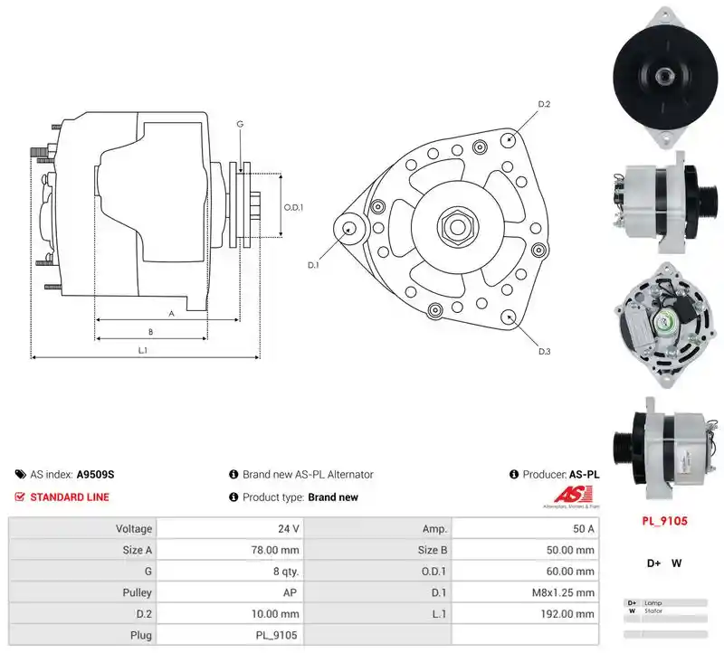 AS-PL A9509S