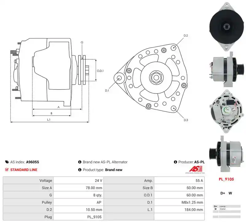 AS-PL A9605S