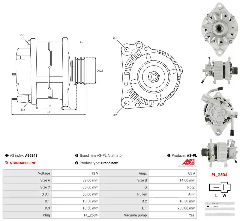 AS-PL A9634S