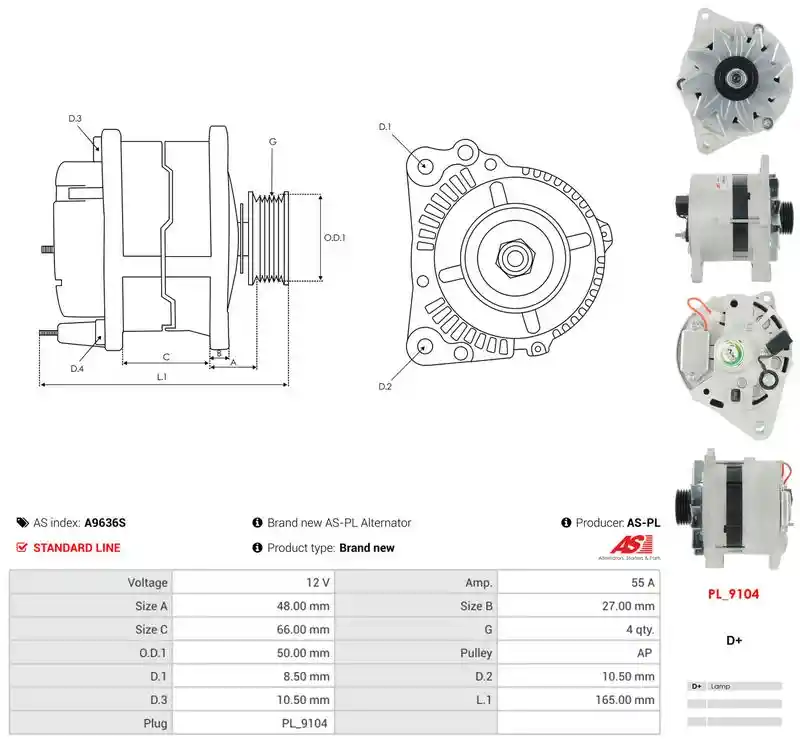 AS-PL A9636S