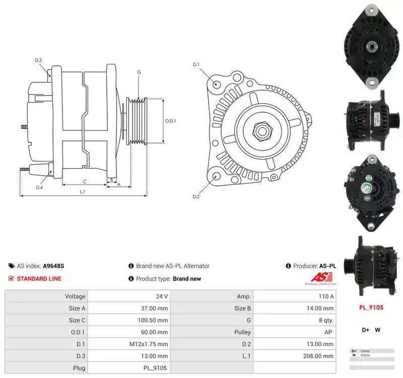 AS-PL A9648S