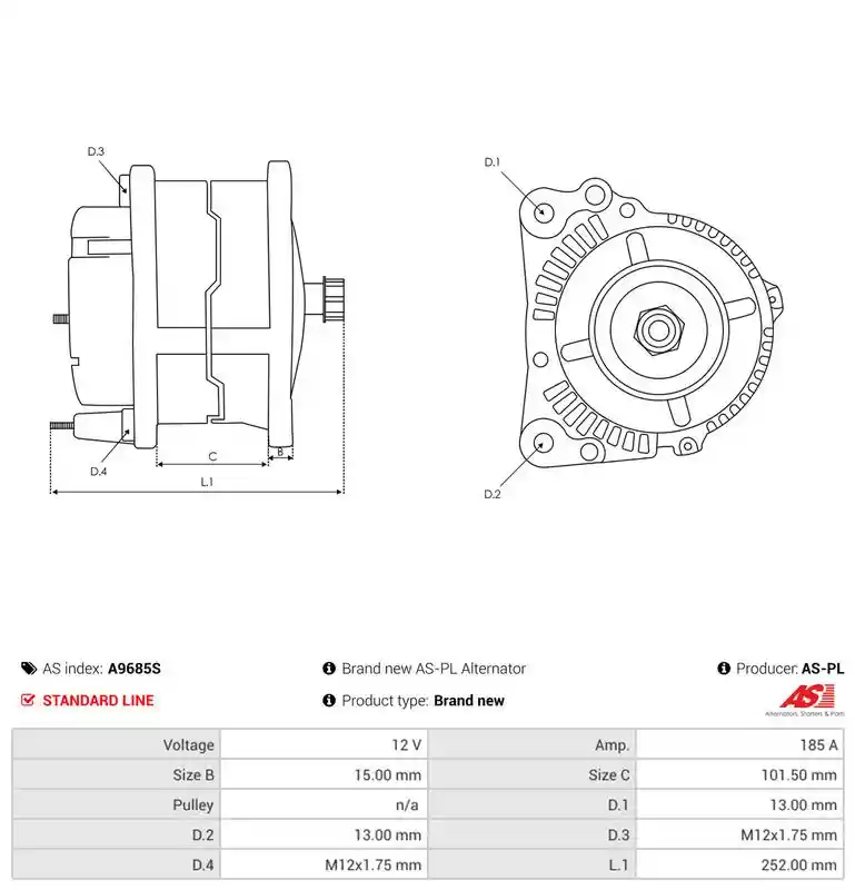 AS-PL A9685S