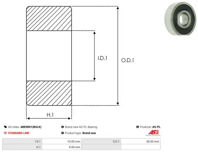 AS-PL ABE9001(BULK)