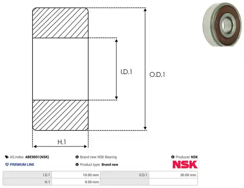 AS-PL ABE9001(NSK)