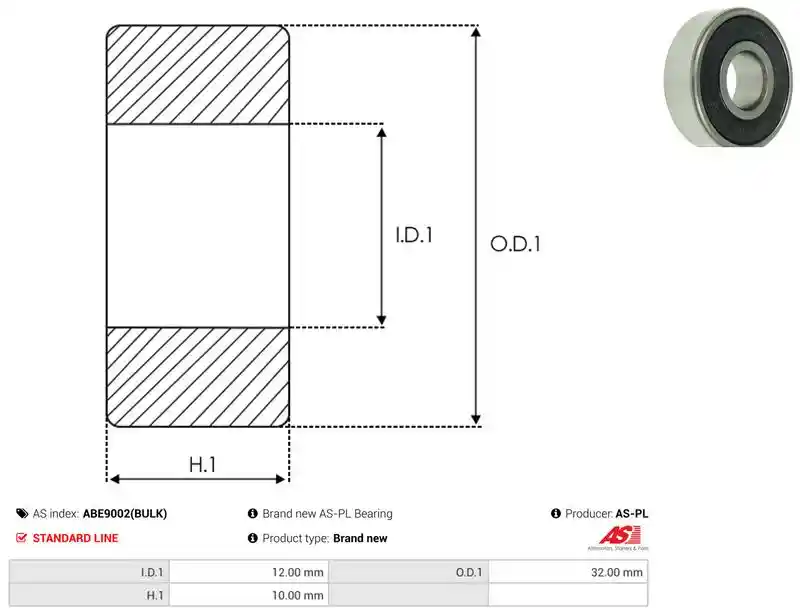 AS-PL ABE9002(BULK)