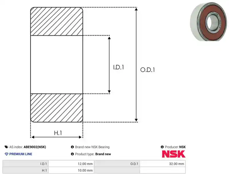 AS-PL ABE9002(NSK)