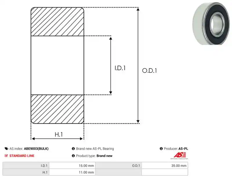 AS-PL ABE9003(BULK)