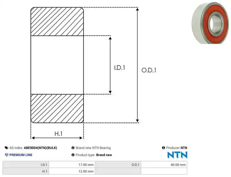 AS-PL ABE9004(NTN)(BULK)