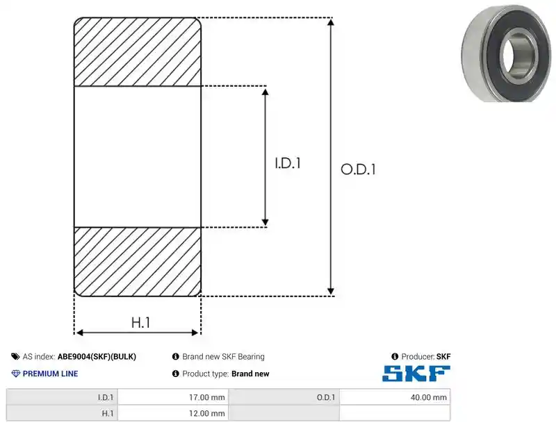 AS-PL ABE9004(SKF)(BULK)