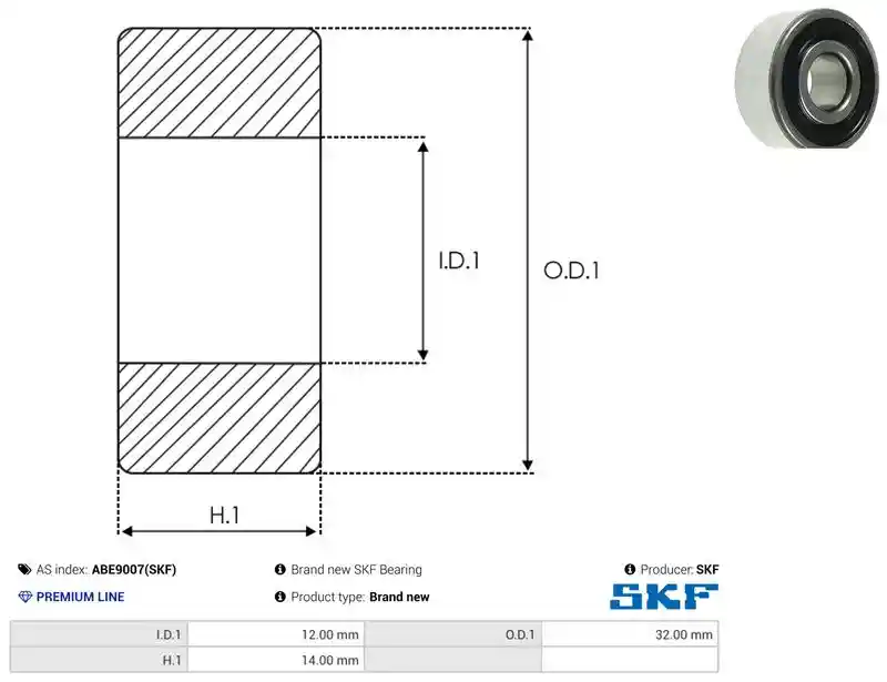 AS-PL ABE9007(SKF)